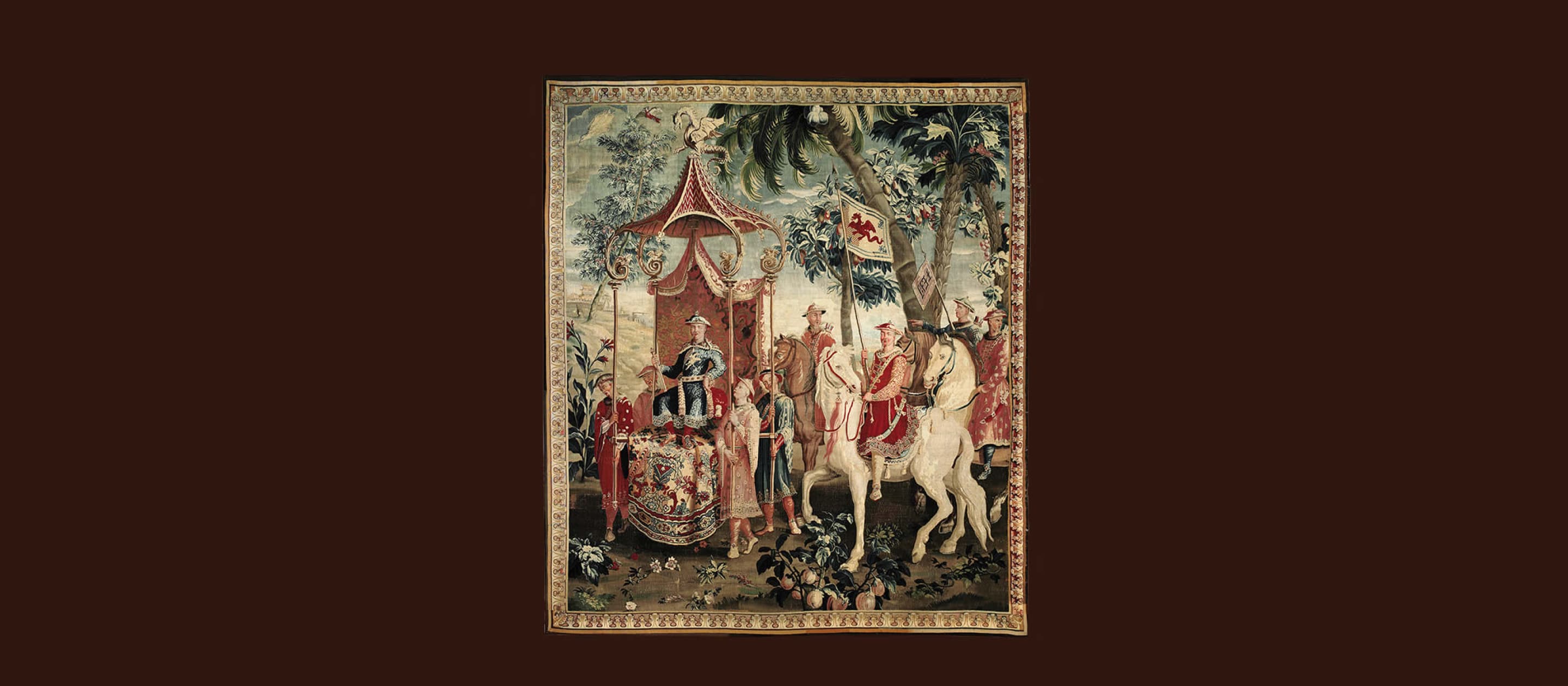 皇帝巡遊図タペストリー丨ウィン・マカオ