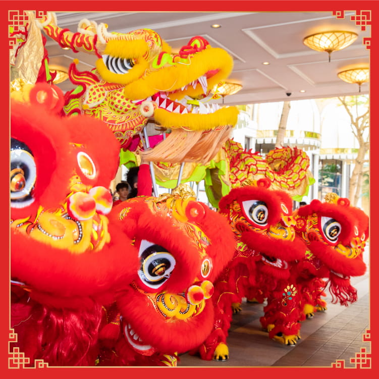 賀歲舞獅喜迎新春佳節</br>鴻運喜事等您盡情打卡